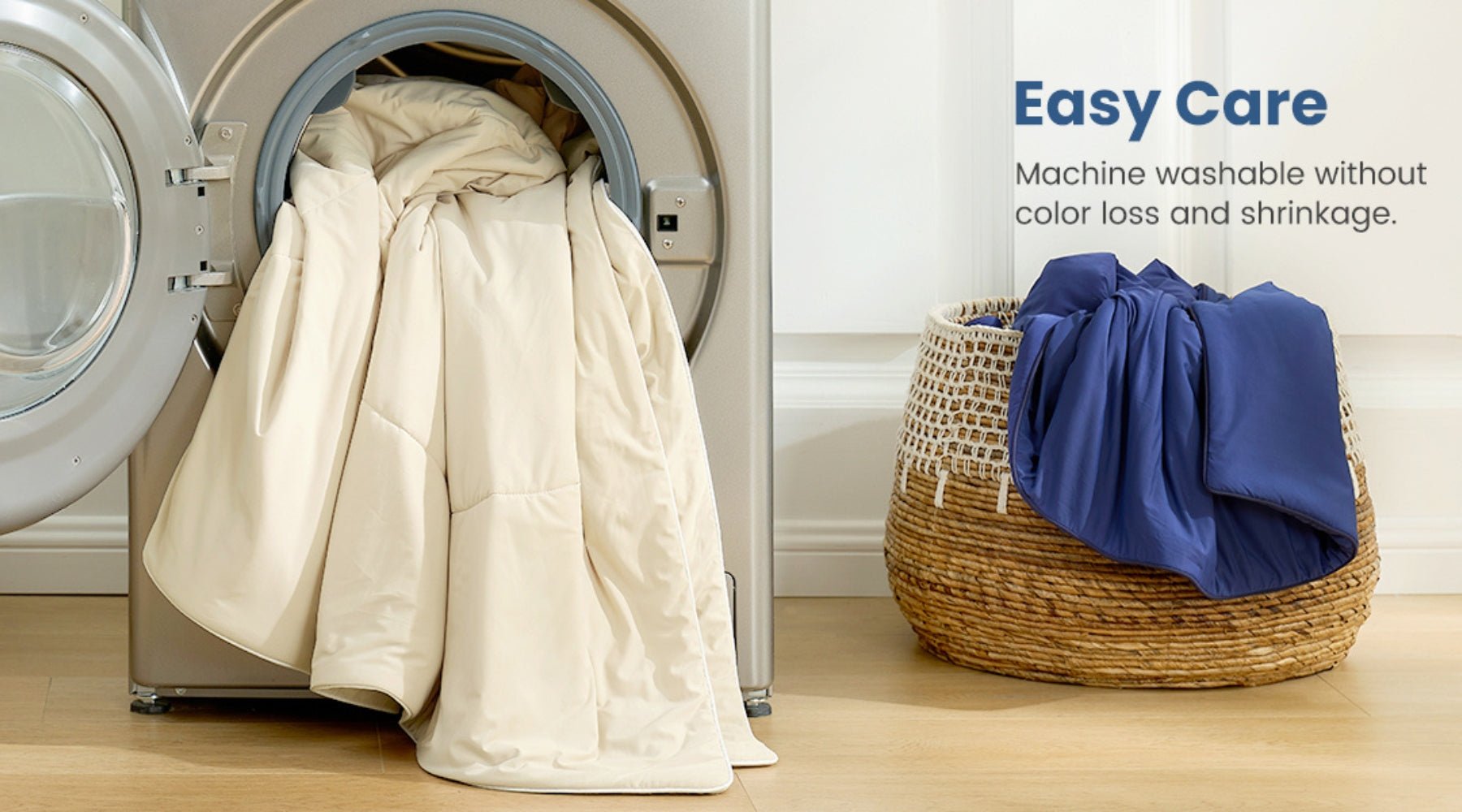 How to Wash and Care for Your Comforter (and Make It Last Longer) - Cozy Bliss