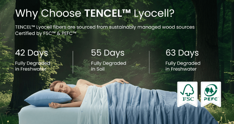 TENCEL Bedding vs Regular Bedding: What Feels Different? - Cozy Bliss