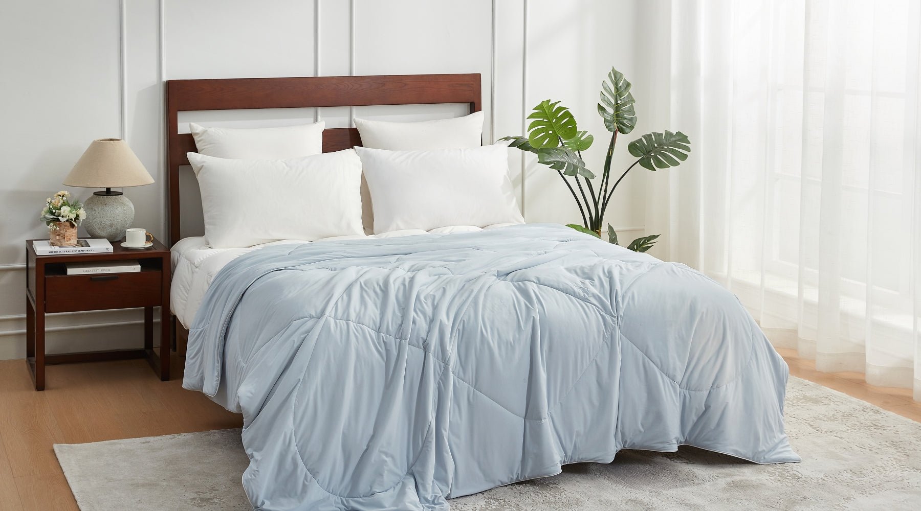 Best Cooling Comforters for Hot Sleepers This Summer - Cozy Bliss