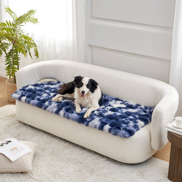 Faux Fur Pet Couch Cover Waterproof Washable | Cozy Bliss