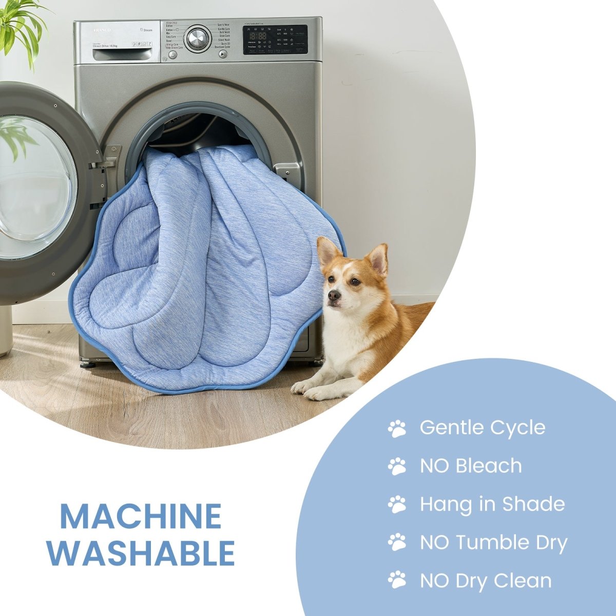 Shell Shape Cooling Mat for Pets Waterproof | Cozy Bliss