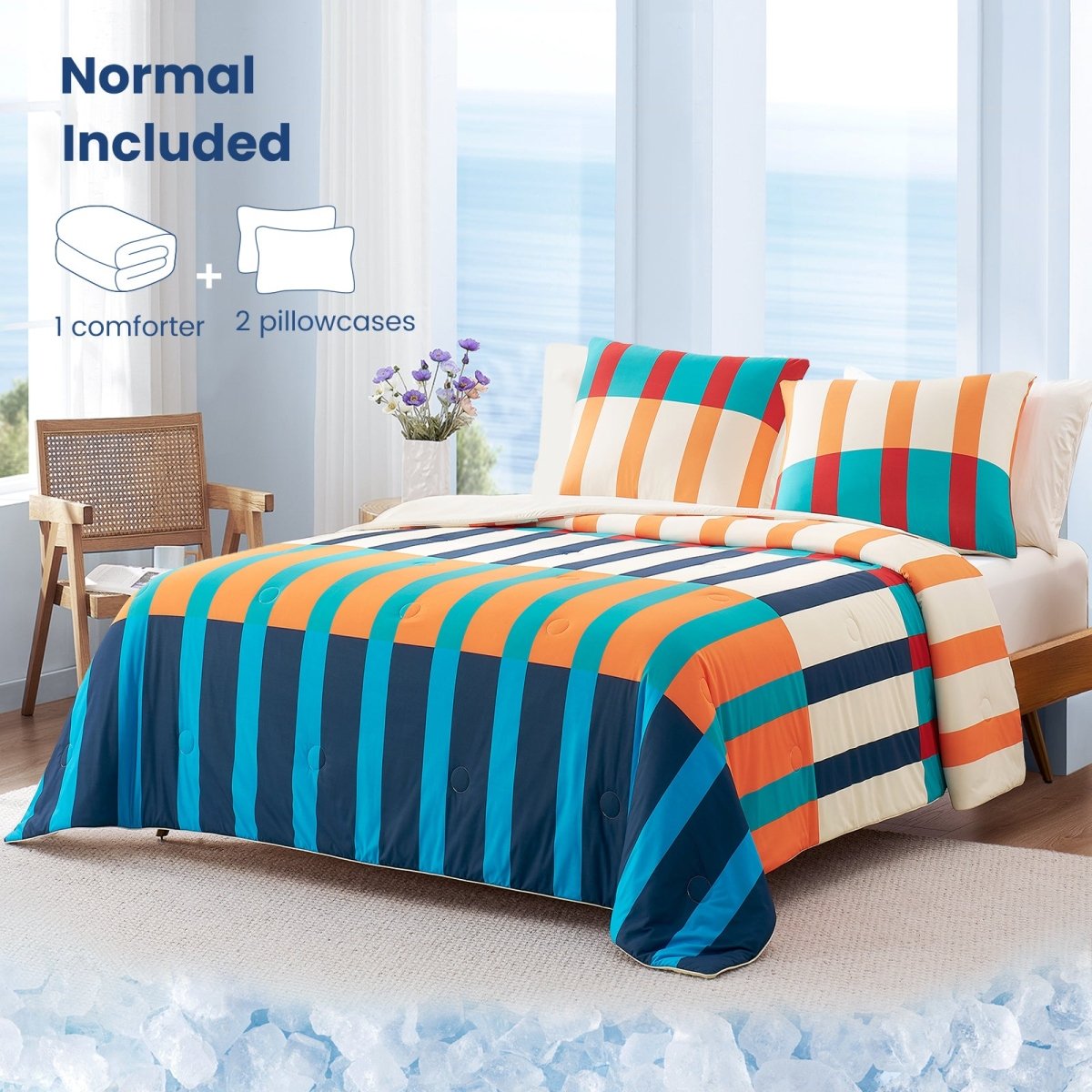 #color_Multi Blue Strip