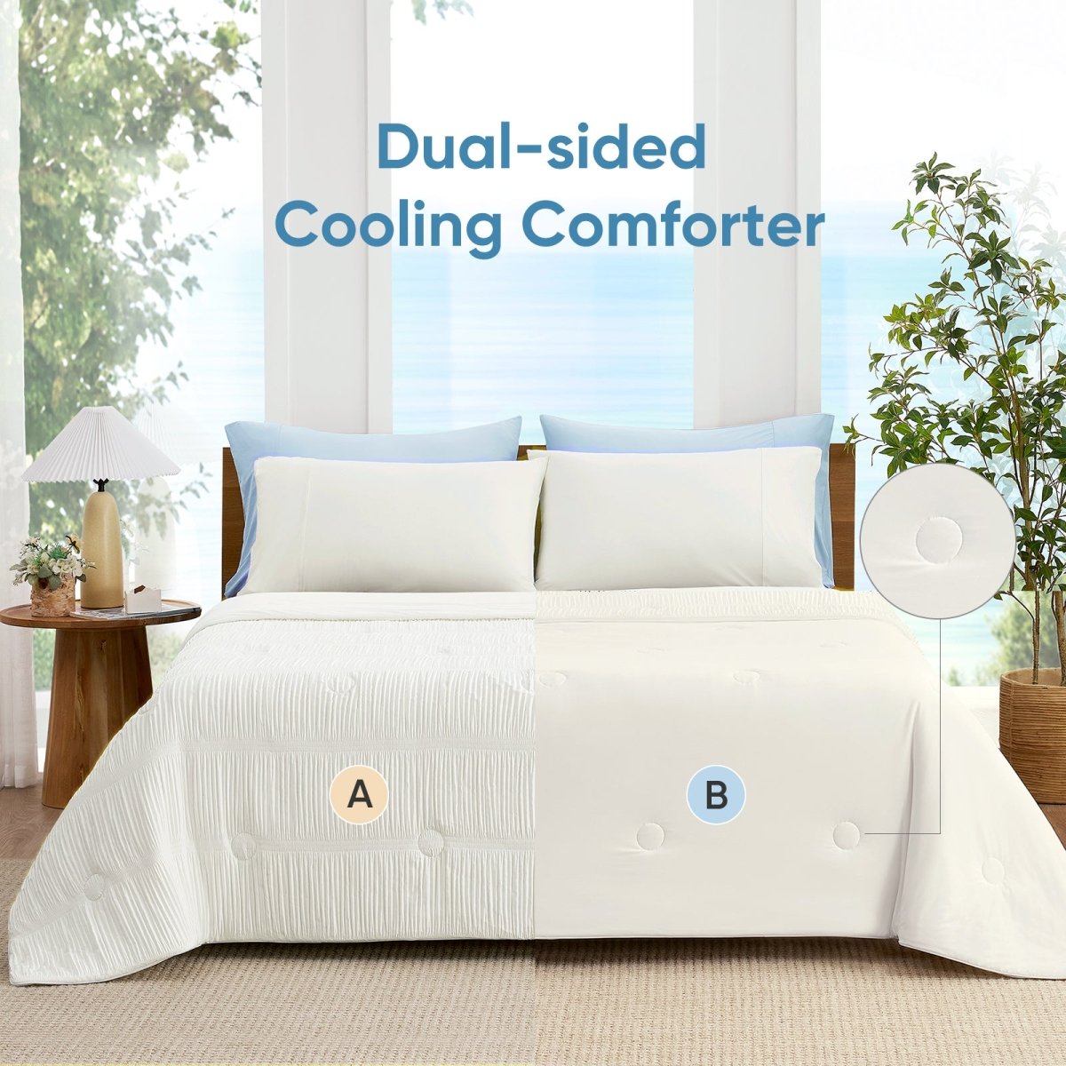 Best Cooling Comforter Lightweight Breathable | Cozy Bliss