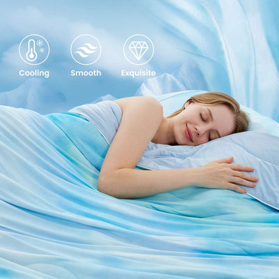 lightweight cooling comforter