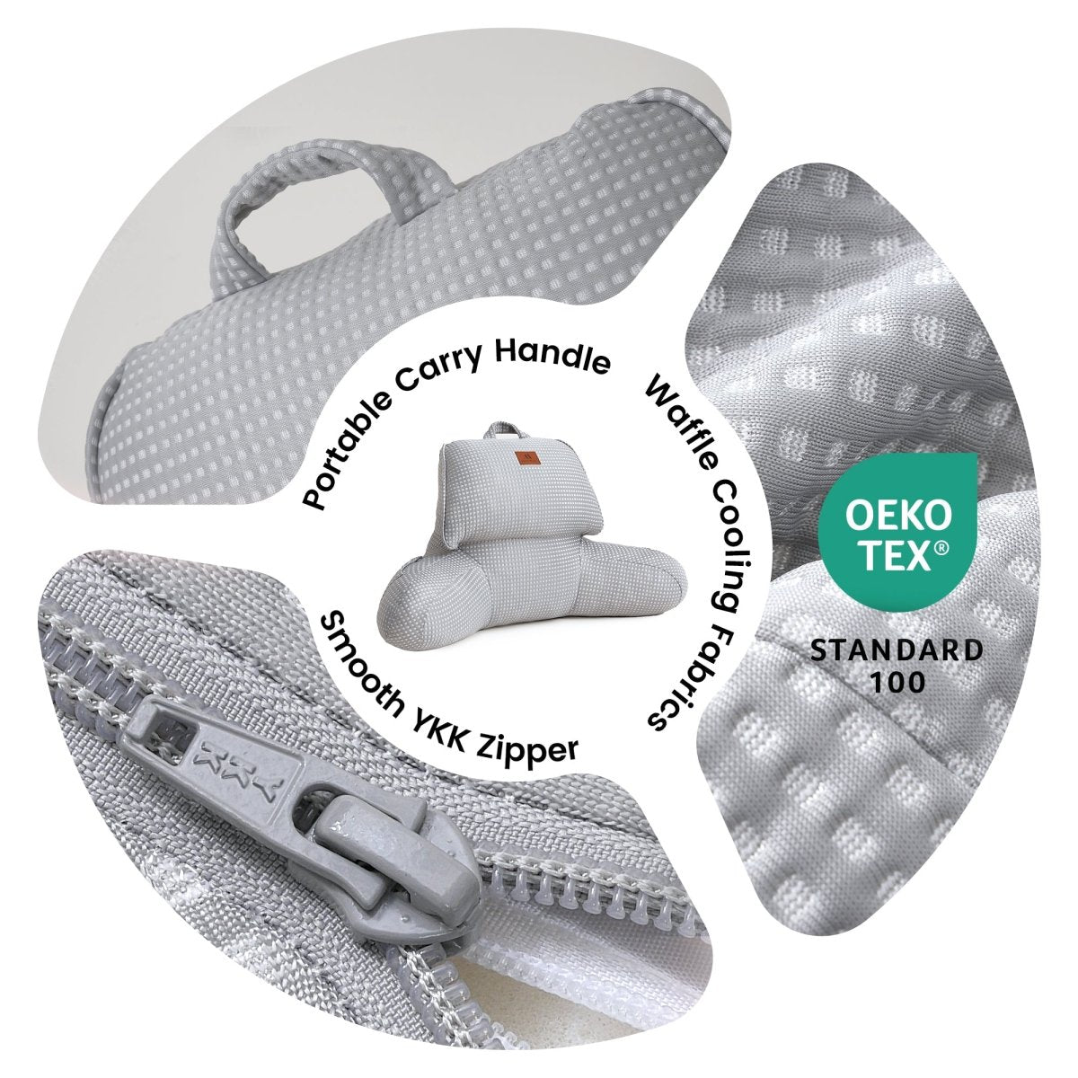 Cozy Bliiss cooling pillow with OEKO- TEX Certified.