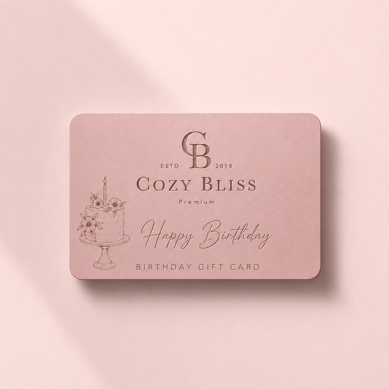 Birthday Gift Card