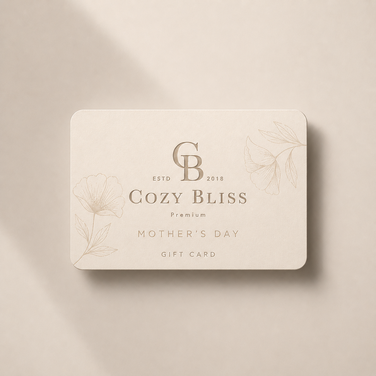Mother's Day Gift Card