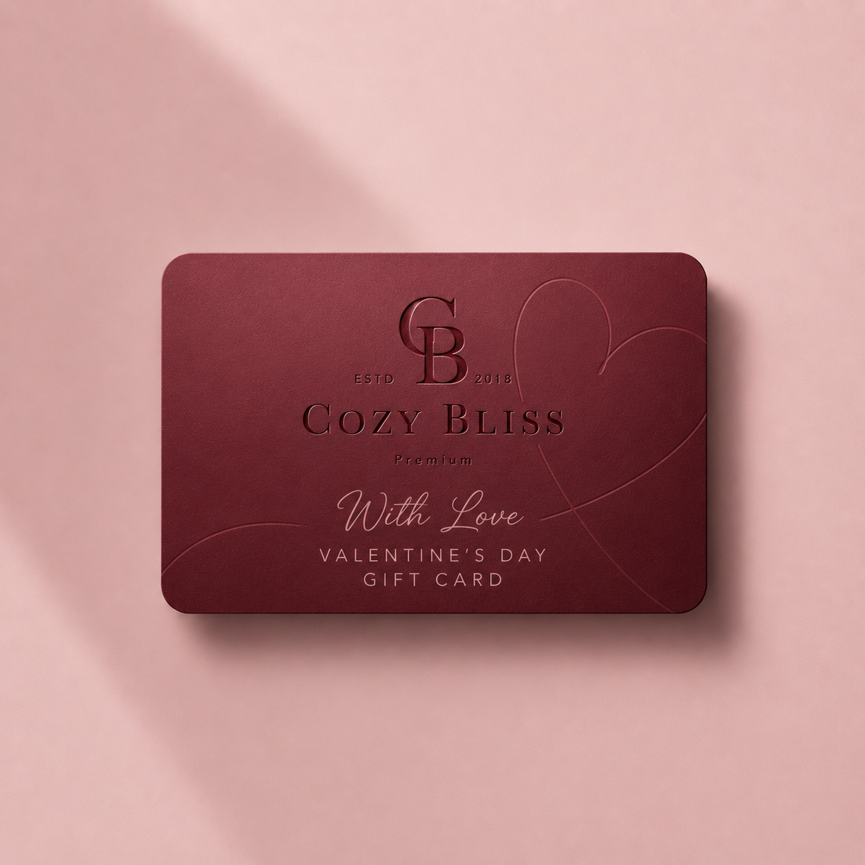 Valentine's Day Gift Card